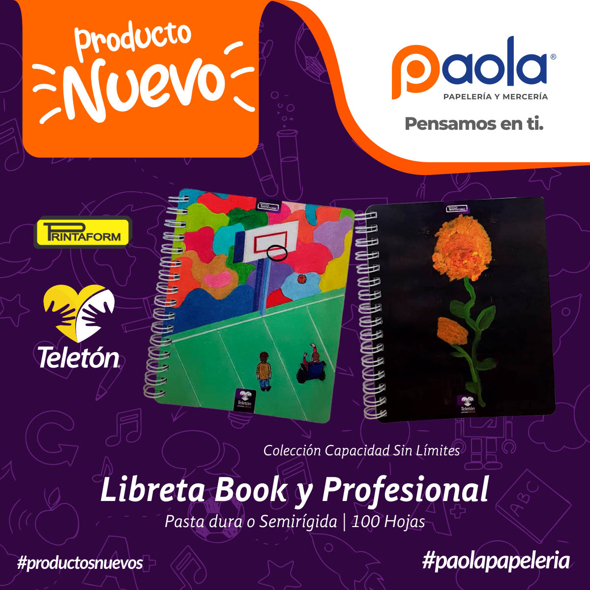 Libretas Book y Profesional Printaform 